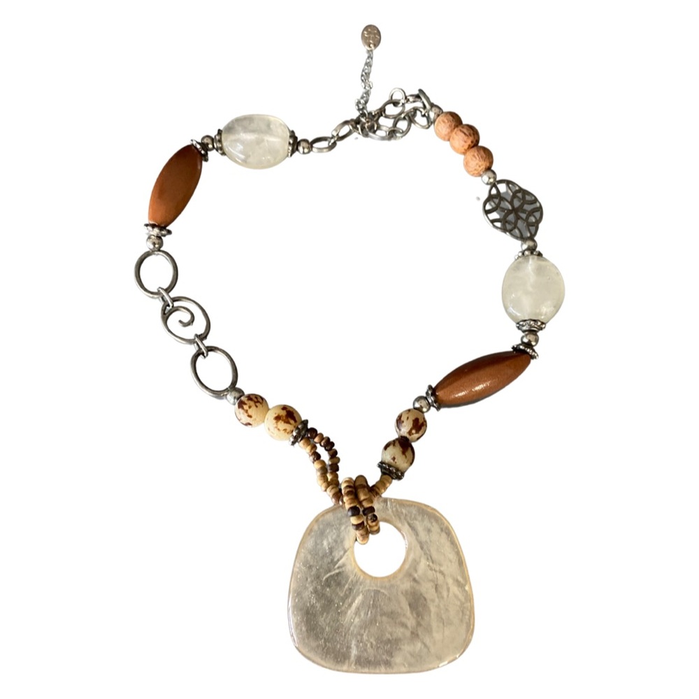 Boho Mixed Media Necklace